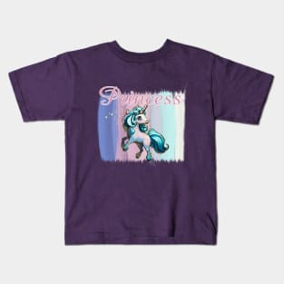 Unicorn Princess Kids T-Shirt